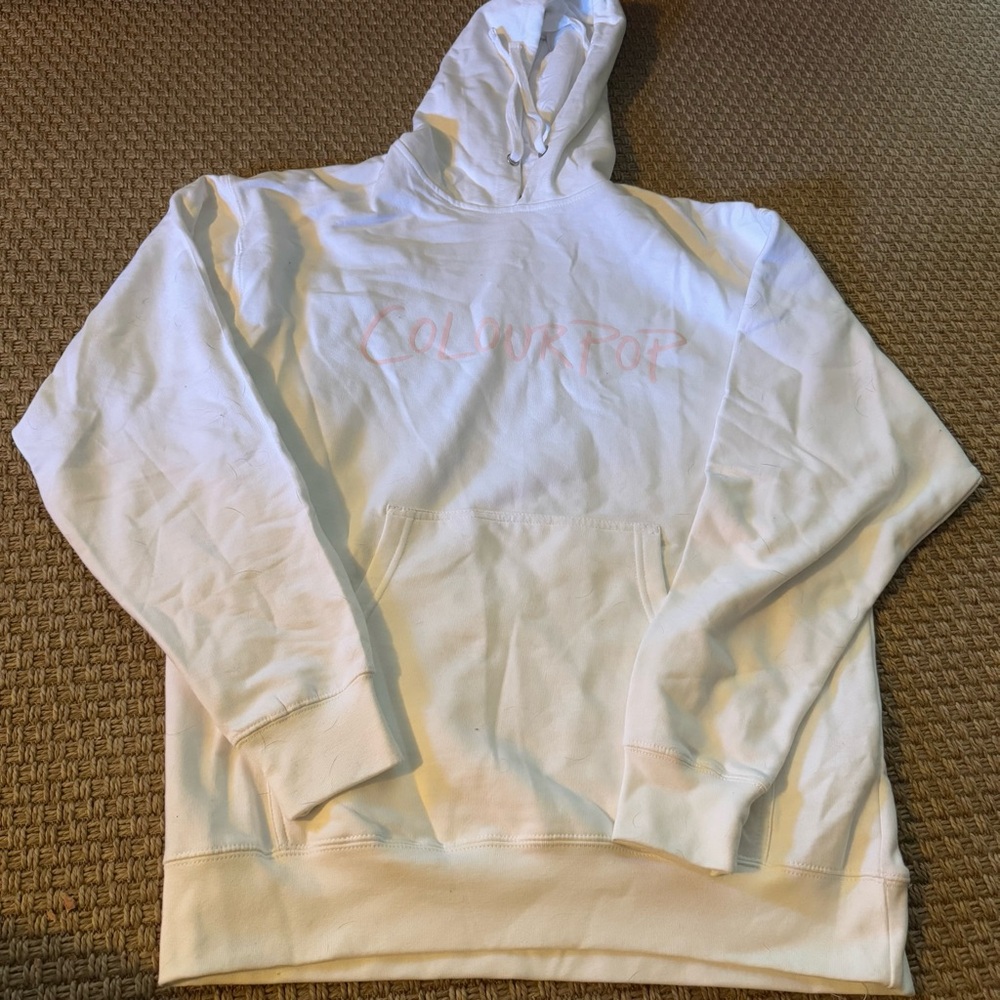 ColourPop White Hoodie
